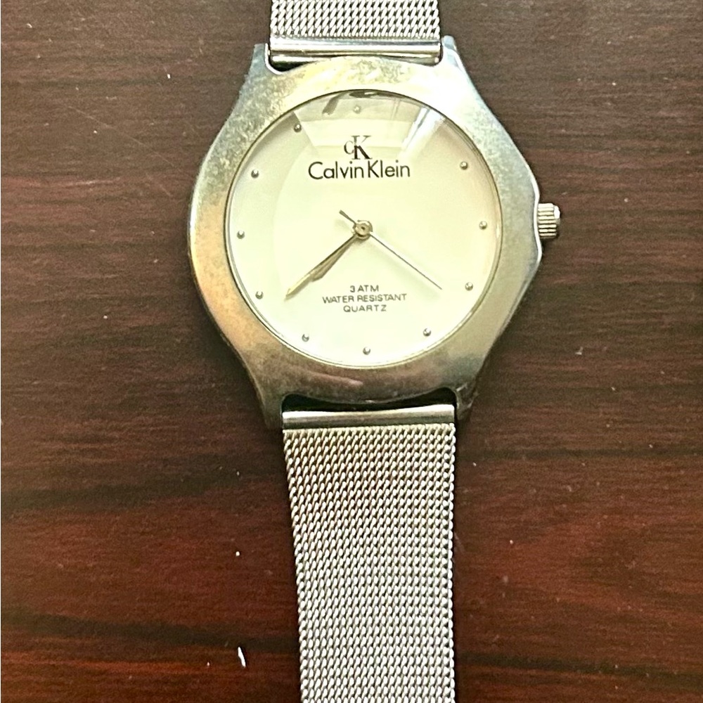 A casual yet formal everyday classic time piece by Calvin Klein